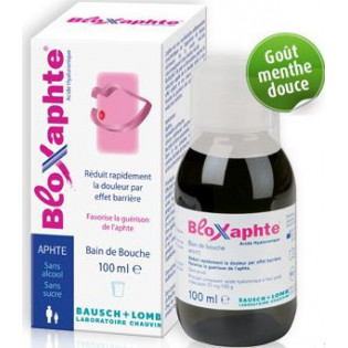 Chauvin Bausch & Lomb BloXaphte Bain de bouche. Flacon 100ML