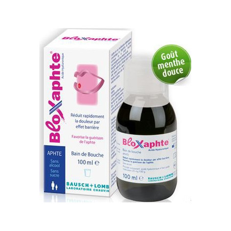 Chauvin Bausch & Lomb BloXaphte Bain de bouche. Flacon 100ML