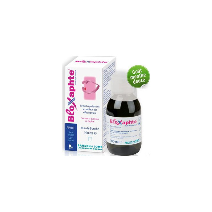 Chauvin Bausch & Lomb BloXaphte Bain de bouche. Flacon 100ML