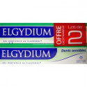 Elgydium Dentifrice Dents sensibles gel Offre Spéciale 2 Tubes de 75ML