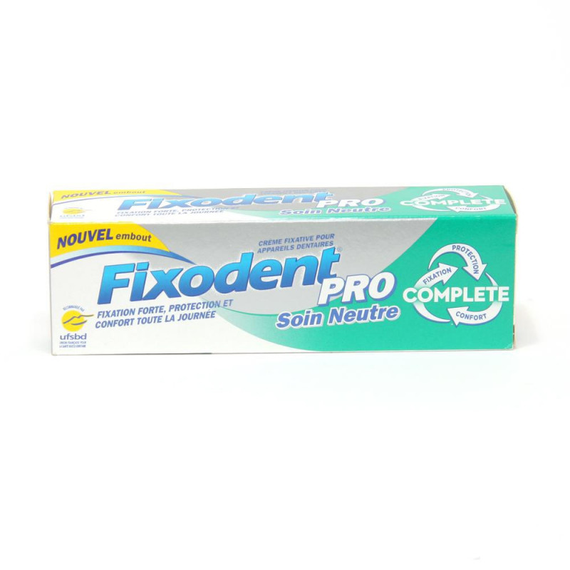 Fixodent Pro soin neutre. Tube 47G

