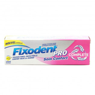 Fixodent Pro soin confort. Tube 47G

