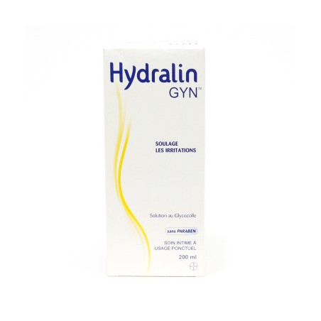 Hydralin GYN Soin intime à usage ponctuel. Flacon 200ML