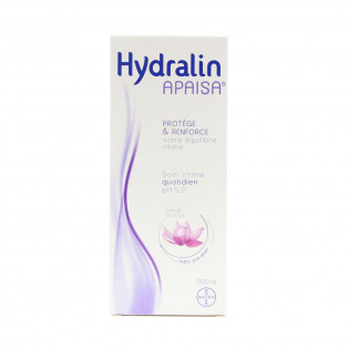 Hydralin Apaisa Daily intimate care Lotus Solution. Bottle 200ML