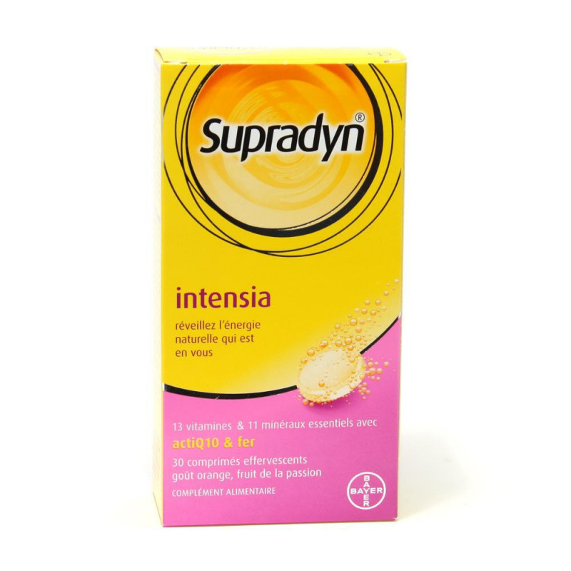 Supradyn Intensia 30 comprimés effervescents