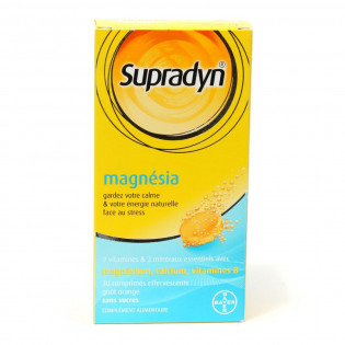 Supradyn Magnesia 30 comprimés effervescents 