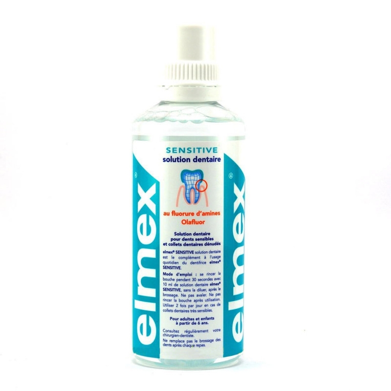 Elmex Solution Dentaire Sensitive. Flacon 400ML Elmex Solution Dentaire Sensitive. Flacon 400ML