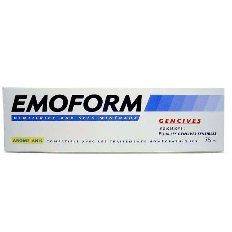 Emoform Dentifrice Gencives Anis. Tube 75ML Emoform Dentifrice Gencives Anis. Tube 75ML