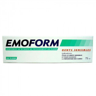 Emoform Sensitive Toothpaste. Tube 75ML