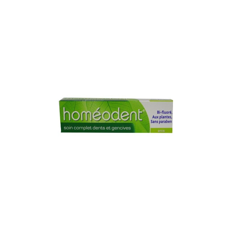 Homéodent Soin Complet Dents et Gencives Anis. Tube 75ML Homéodent Soin Complet Dents et Gencives Anis. Tube 75ML