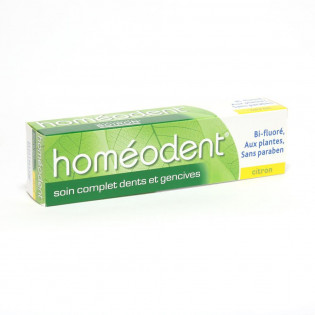 Homéodent Soin Complet Dents et Gencives Citron. Tube 75ML