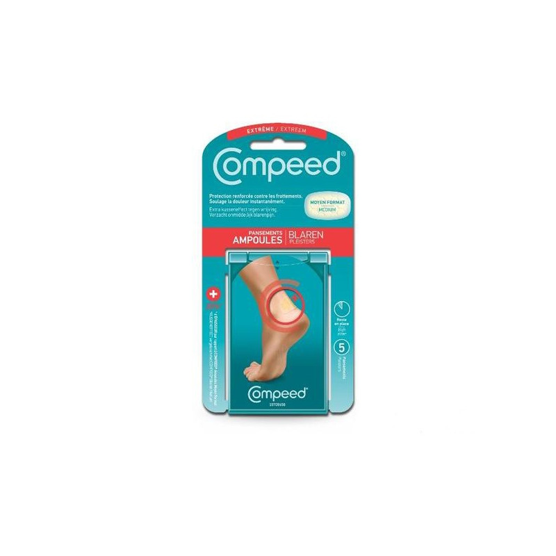 Compeed Ampoules extrême x5 pansements Compeed Ampoules extrême x5 pansements