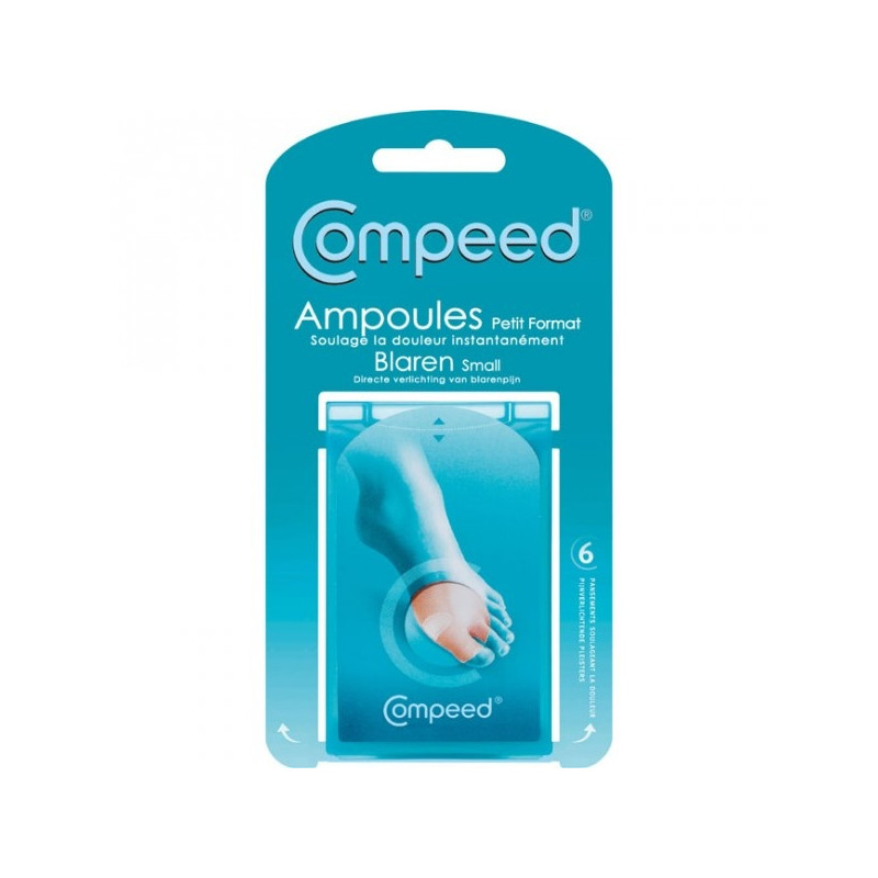 Compeed Ampoules petit format. 6 pansements