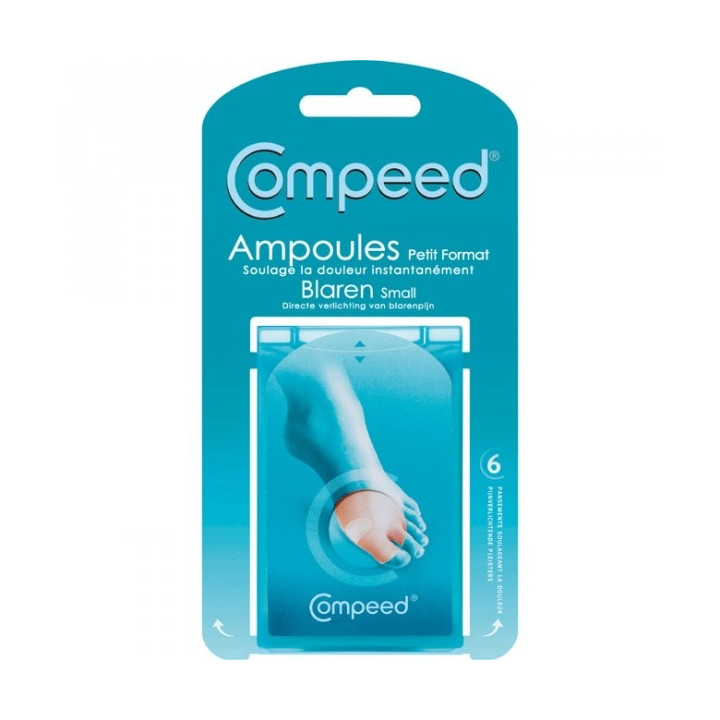 Compeed Ampoules petit format. 6 pansements