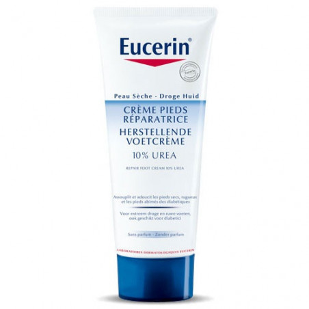 Eucerin Crème Pieds Réparatrice 10% Urée. Tube 100ML