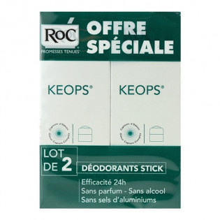Offer Keops Alcohol Free Deodorant Stick. Set of 2 of 40ML