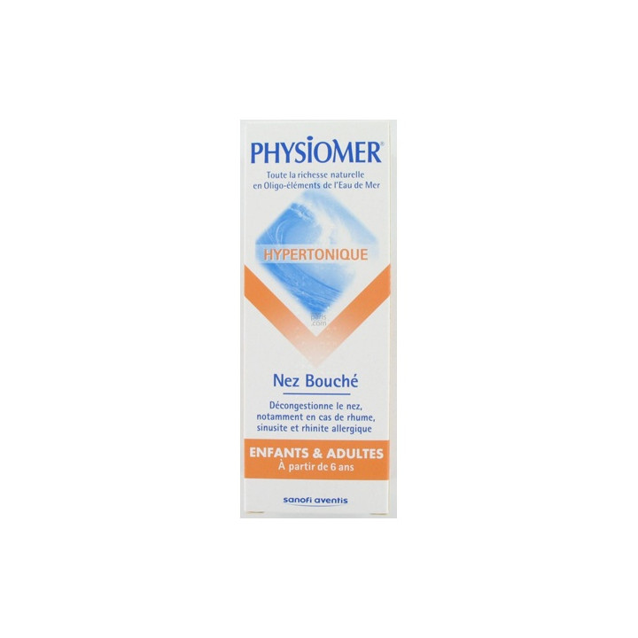 Physiomer Hypertonique Nez Bouché. Spray 125ML