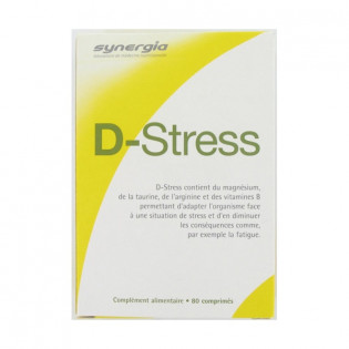 D-STRESS Anti-stress. Boîte de 80 comprimés