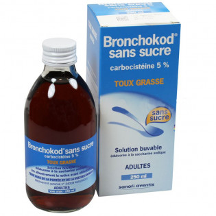 Bronchokod sirop Enfant sans sucre 2% 125ml - Mon Bronchokod sirop Enfant sans sucre 2% 125ml - Mon