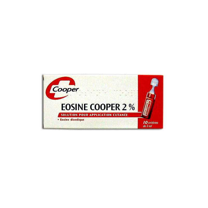 Eosin 2% 10 unidoses of 2ml