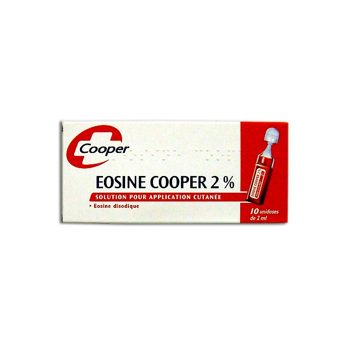 Eosine 2% 10 unidoses de 2ml