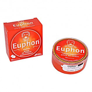 Euphon orange mandarine 70 pastilles