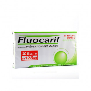 Fluocaril Toothpaste Mint 125ml LOT OF 2