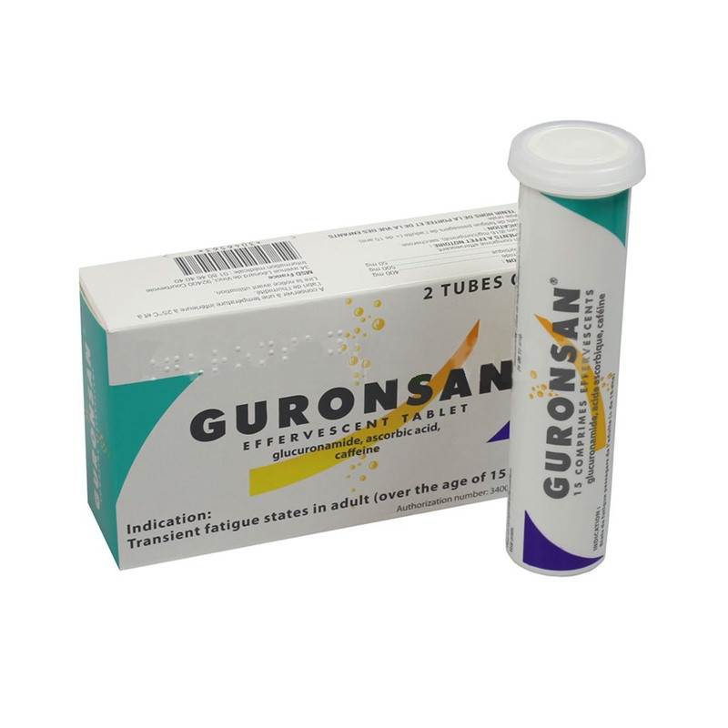 Guronsan - A alma de Guronsan tem Glucuronamida, Vitamina C e