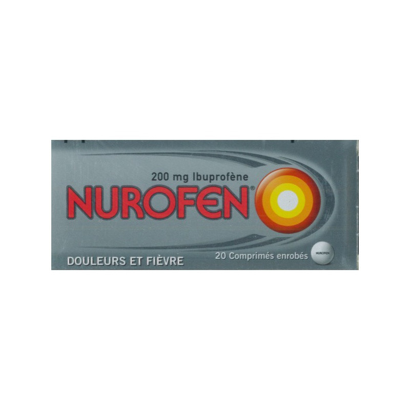 Nurofen 200mg 20 comprimés