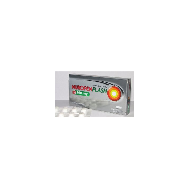 Nurofenflash 200mg 12 comprimés