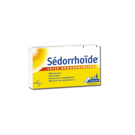 Sedorrhoïde 8 suppositoires