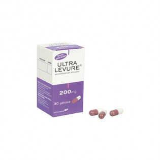 Ultra levure 200mg 30 gélules