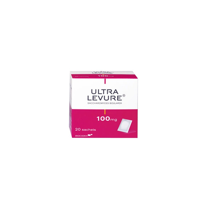 Ultra levure 100mg 20 sachets