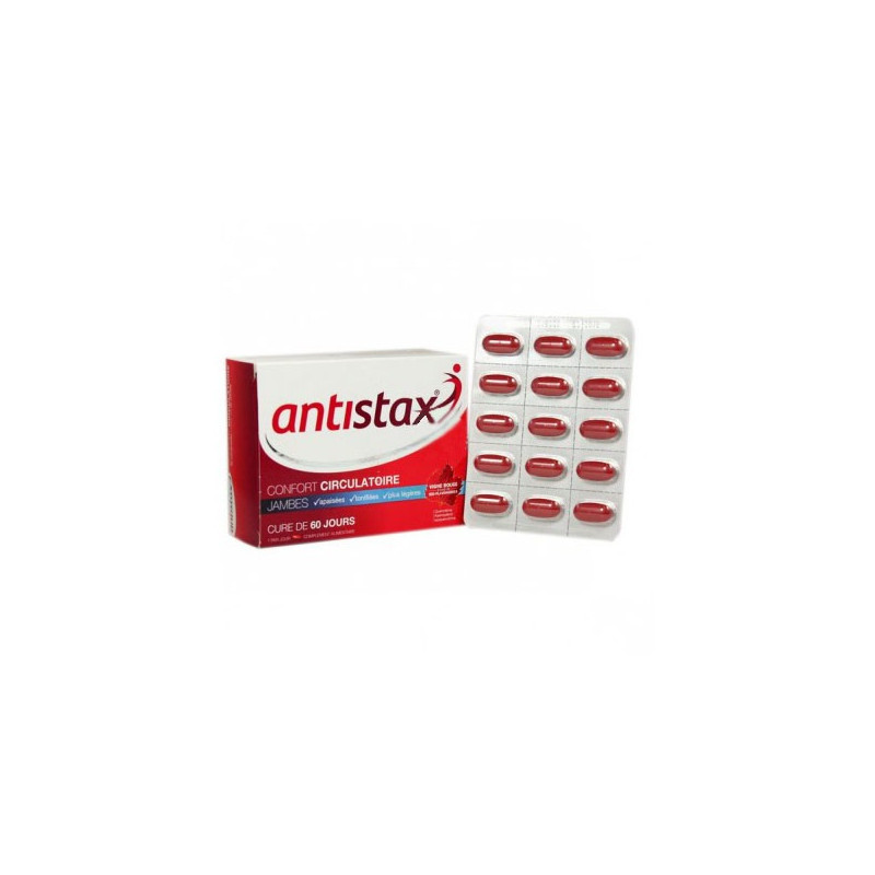 Antistax jambes lourdes boite 60 compimés Antistax jambes lourdes boite 60 compimés