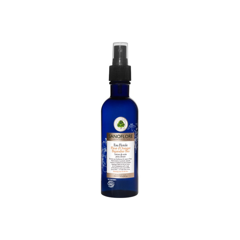 Sanoflore Eau florale de Fleur d'oranger bigaradier BIO 200ml Sanoflore Eau florale de Fleur d'oranger bigaradier BIO 200ml