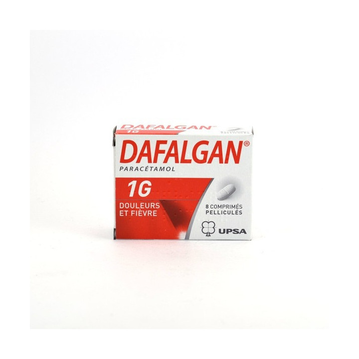 Dafalgan 1gr UPSA boîte de 8cps