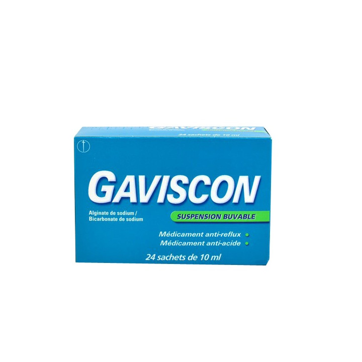 Gaviscon suspension buvable boîte de 24 sachets de  10ml