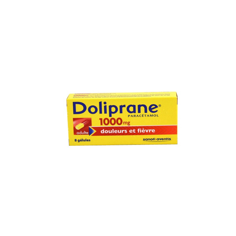 Doliprane 1000mg adulte boîte de 16 gélules