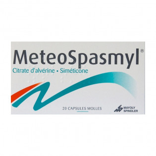 Meteospasmyl box of 20 softgels