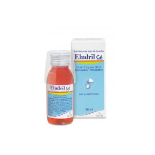 Eludril Gé Bain de bouche 90ml