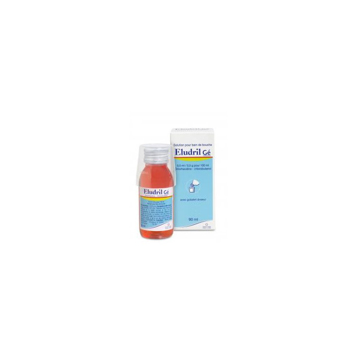 Eludril Gé Bain de bouche 90ml