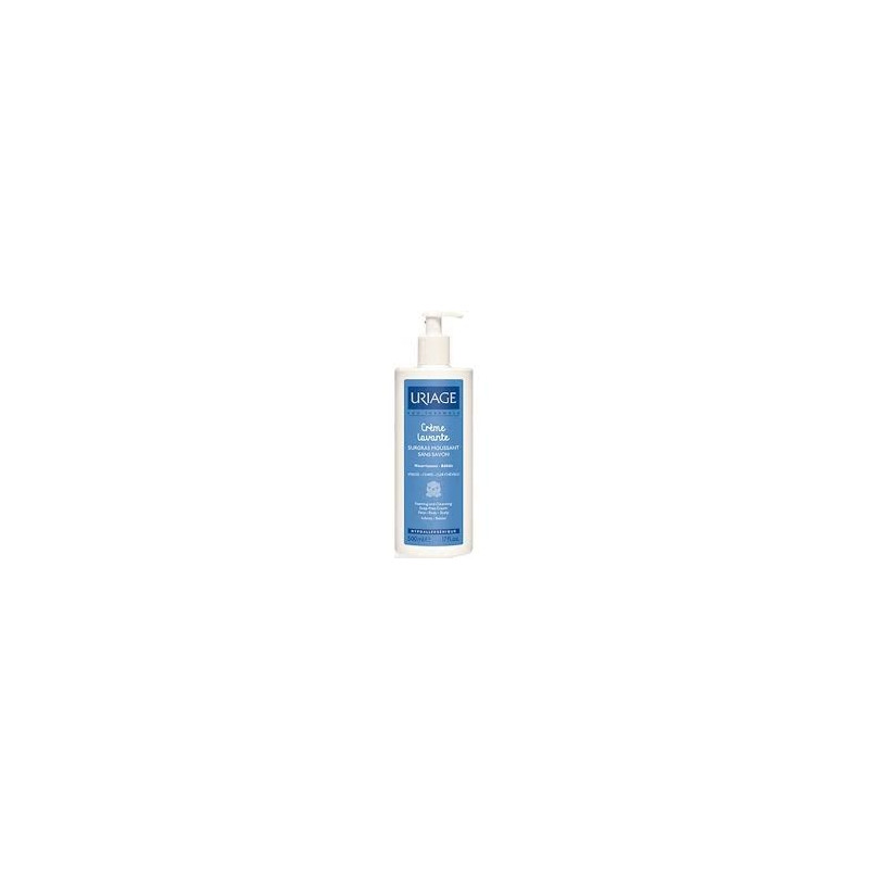 Uriage Crème lavante surgras moussant sans savon 500ml Uriage Crème lavante surgras moussant sans savon 500ml