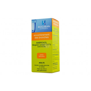 Ambroxol Biogaran solution buvable sans sucre 0,6% 100ml