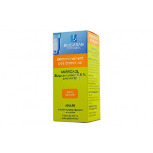 Ambroxol Biogaran sugar-free oral solution 0,6% 100ml