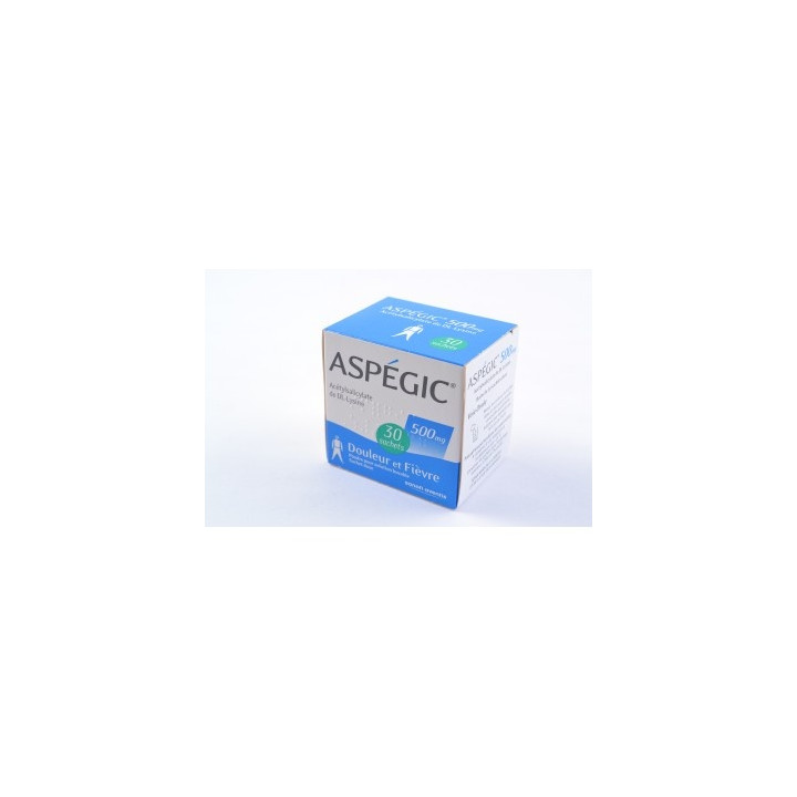 Aspegic 500mg 30 sachets powder