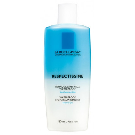 La Roche-Posay Respectissime Démaquillant Yeux Waterproof. Flacon 125ML