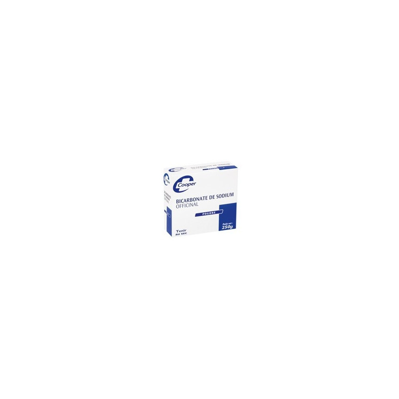 Cooper Bicarbonate de Sodium. Boîte 250G Cooper Bicarbonate de Sodium. Boîte 250G