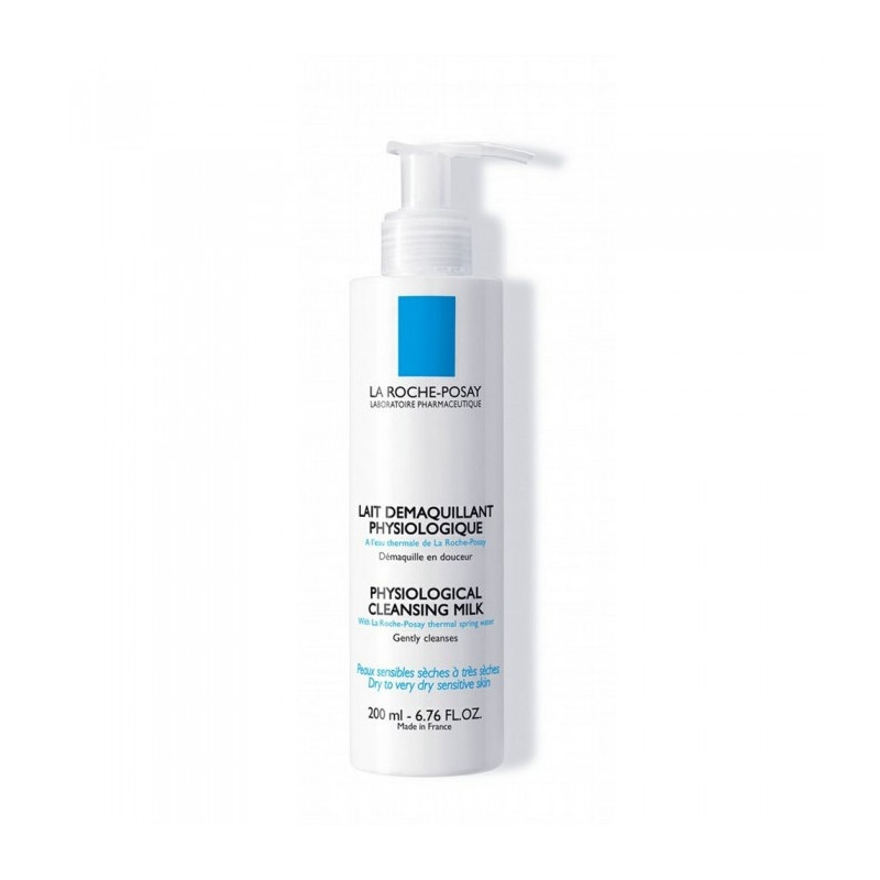 La Roche Posay Lait Démaquillant Physiologique pompe 200ml La Roche Posay Lait Démaquillant Physiologique pompe 200ml
