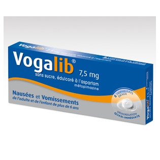 Vogalib 7.5mg sans sucre 8 lyophilisats oraux