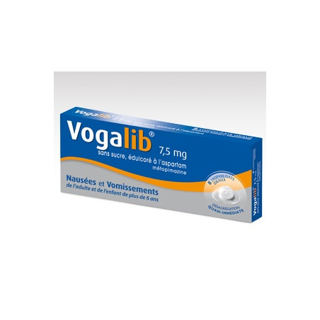 Vogalib 7.5mg sans sucre 8 lyophilisats oraux